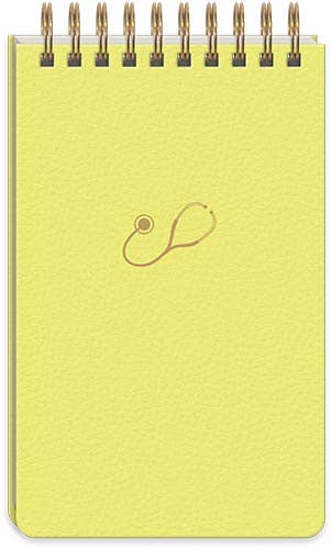 Stethoscope Spiral Notepad Stethoscope Spiral Notepad