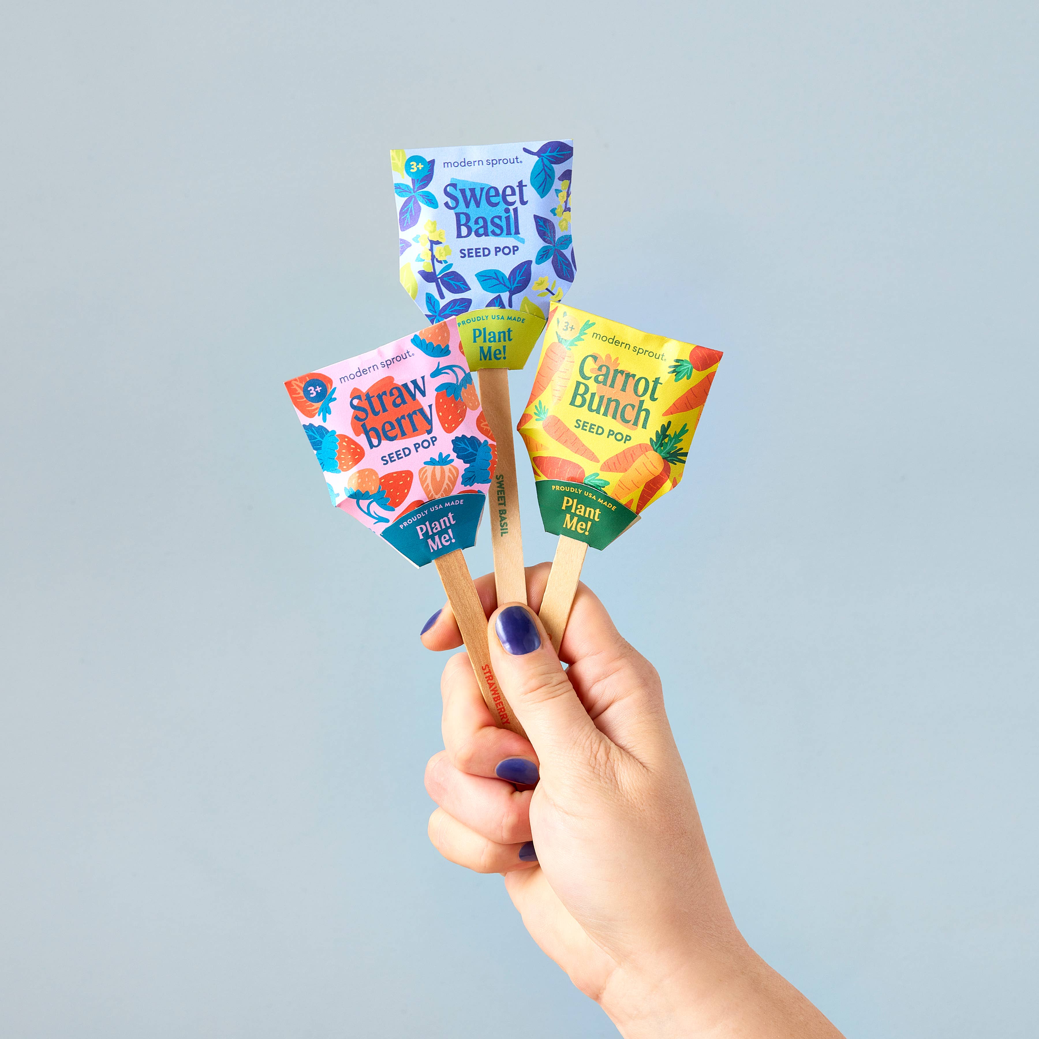 strawberry seed pop Garden Seed Pop