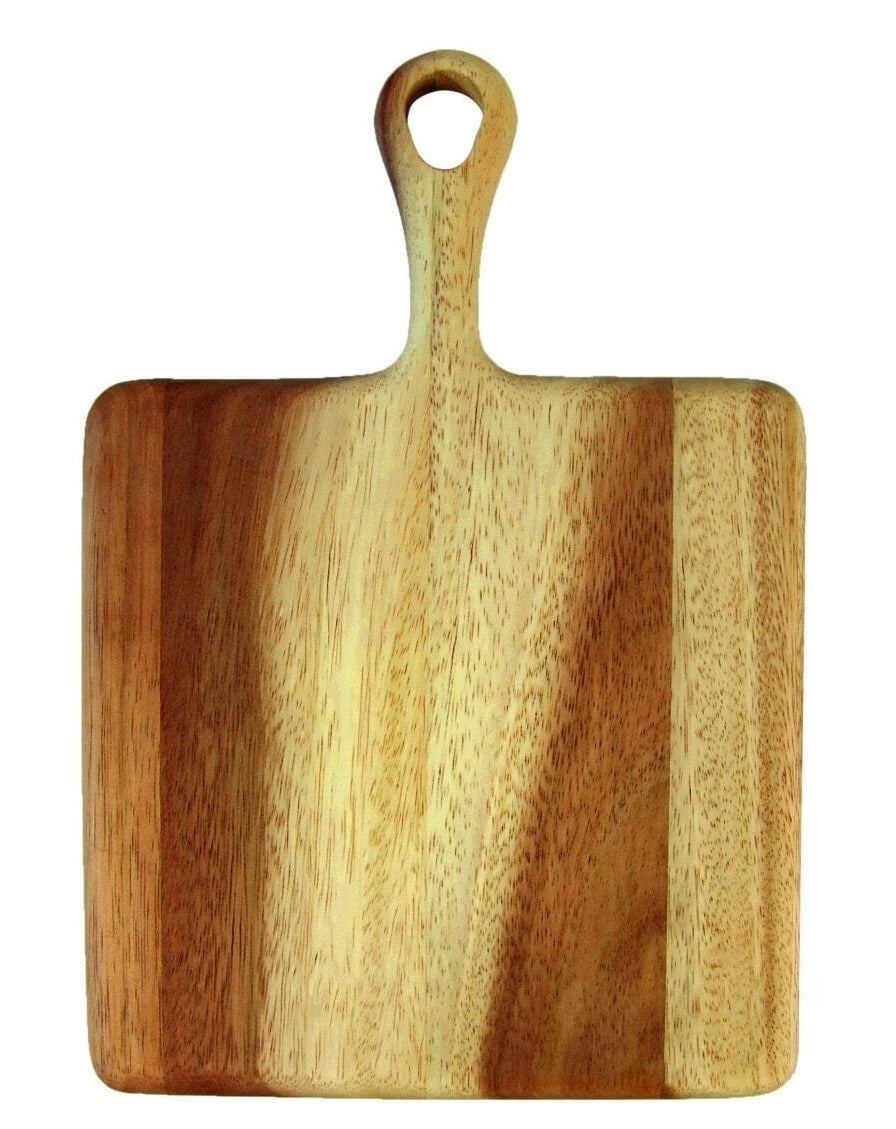 Acacia Square Board With Short Handle Mini, Be Home