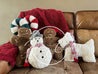 Christmas Snowman Sherpa Pillow