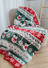 Snowman Christmas Luxe Blanket