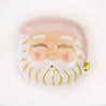 Pink Santa Dessert Plate