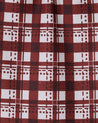 Cranberry Plaid Bar Towel