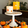 Candy Corn Ghost 12oz Icon Halloween Candle