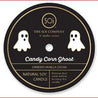 Candy Corn Ghost 12oz Icon Halloween Candle
