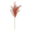 35 Inch LED Orange Pampas Grass Stem w/Timer