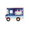 Firework Truck Shaped Plate