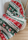 Snowman Christmas Luxe Blanket