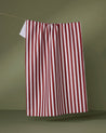 Ribbon Red Tea Towel