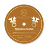 Reindeer Cookie Holiday Icon 12oz Candle