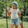 American Sweetheart Ringer Tee