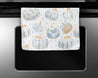 Blue Pumpkin Chinoiserie Fall Kitchen Towel
