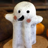 Tabletop Clay Ghost Lantern