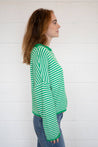 Piper Cardigan - Mini Striped