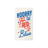 Hooray For the Red White Blue Paper Dinner Napkin