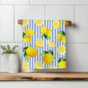 Lemon Stripe Kitchen Towel