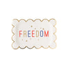 Freedom Scalloped Plate