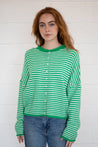 Piper Cardigan - Mini Striped