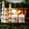 Holly Jolly Holiday Icon 12oz Candle