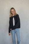 Charcoal Scottie Cardigan