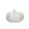 Cream Speckled Stoneware Pumpkin