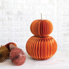 Honeycomb Pumpkin w/ Natural Twig Stem