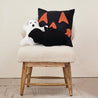 Jack-O-Lantern Embroidery Pillow