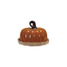 Antique Pumpkin Butter Dish