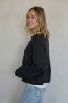 Charcoal Scottie Cardigan