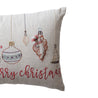 Pillow w/ Removable Candy Cane Ornament