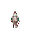 Santa Ornament in Baseball Outfit