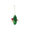 Glitter Glass Pickleball Ornament