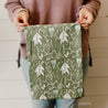 Greenery Pattern Flour Sack Tea Towel
