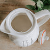 Rae Dunn - Elongated TEA Teapot