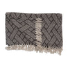 Woven Recycled Throw w/ Fringe