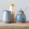 Hand Painted Sugar Pot & Creamer