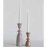 Natural Wood Tape Candle Holder