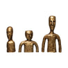 Antique Gold Cast Iron Figures