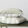 Stonewashed Woven Cotton Reversible Pillow