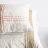 Woven Cotton & Linen Plaid Pillow