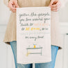 Flour Sack Towel - Gather Around Your Table - Little Red Barn Door