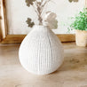 Stoneware Textured Vases (3 sizes) - Little Red Barn Door
